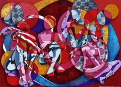 2017 - Adam Cullen and the Cubists Exhibition Cooks Hill Galleries